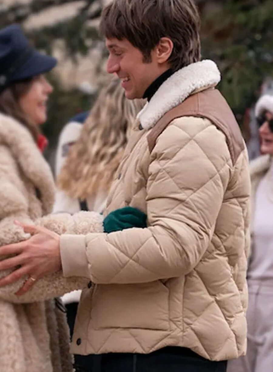 Gabriel Emily in Paris Season 4 Puffer Jacket