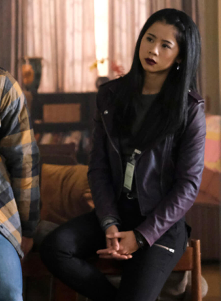George Fayne Nancy Drew Black Leather Jacket