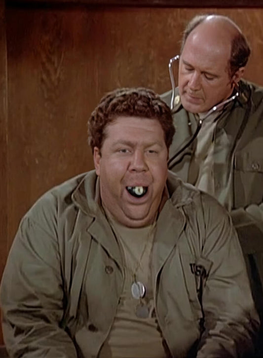 George Wendt M*A*S*H Grey Cotton Jacket