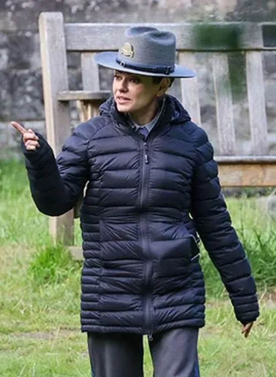 Geraldine Scott Wake Up Dead Man Puffer Jacket