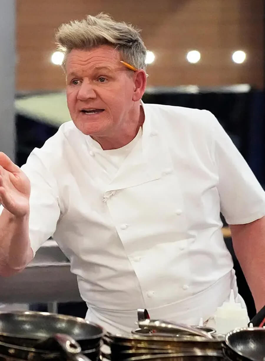 Gordon Ramsay White Chef's Jacket