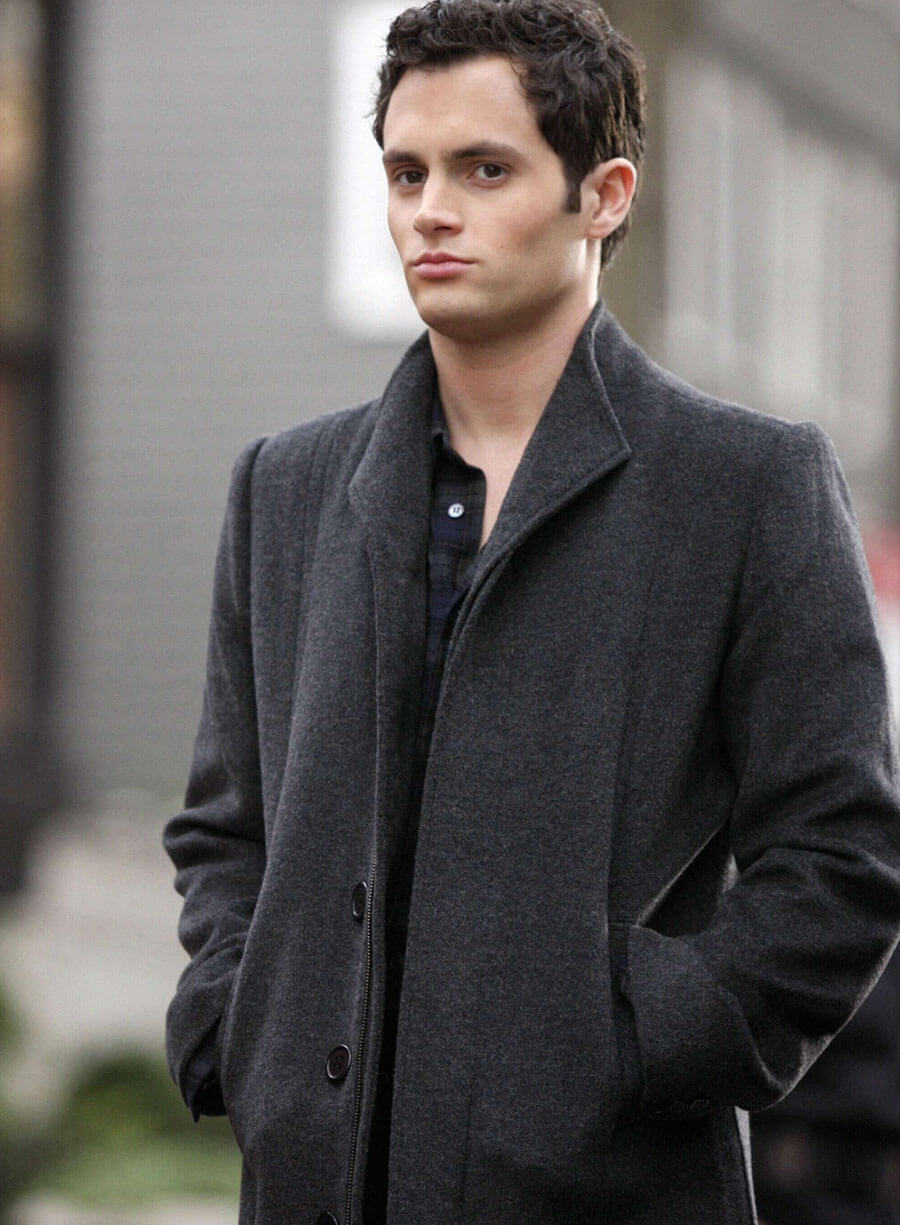 Gossip Girl Dan Humphrey Black Coat