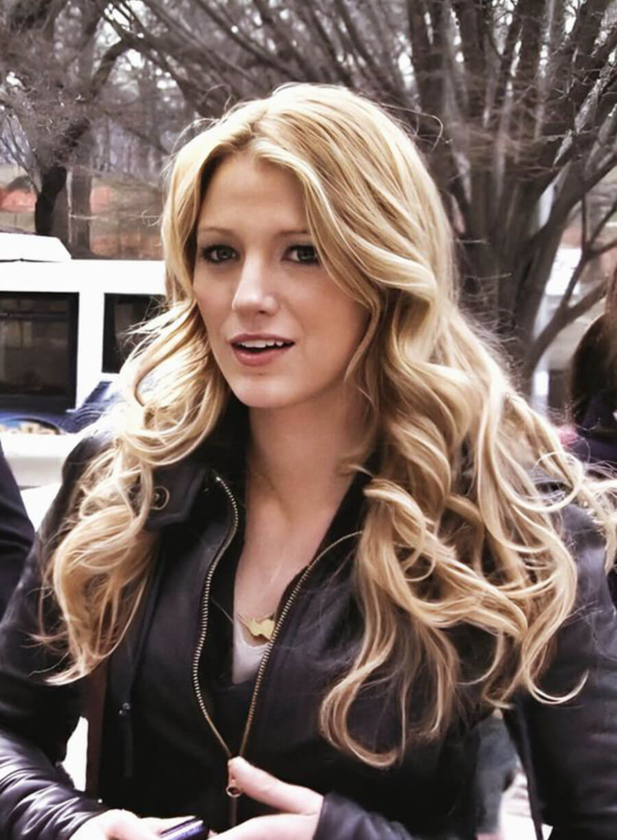 Gossip Girl Serena van der Black leather jacket 