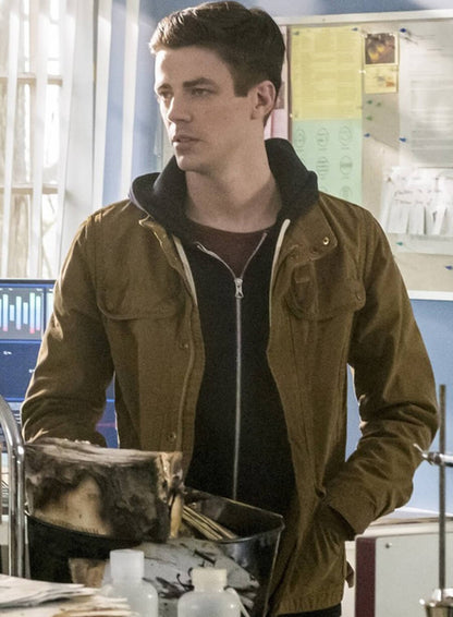 Grant Gustin The Flash Cotton Jacket