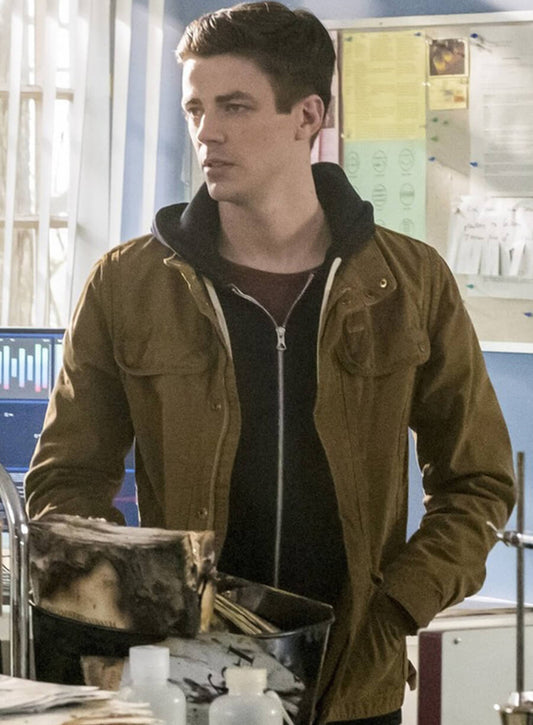 Grant Gustin The Flash Cotton Jacket