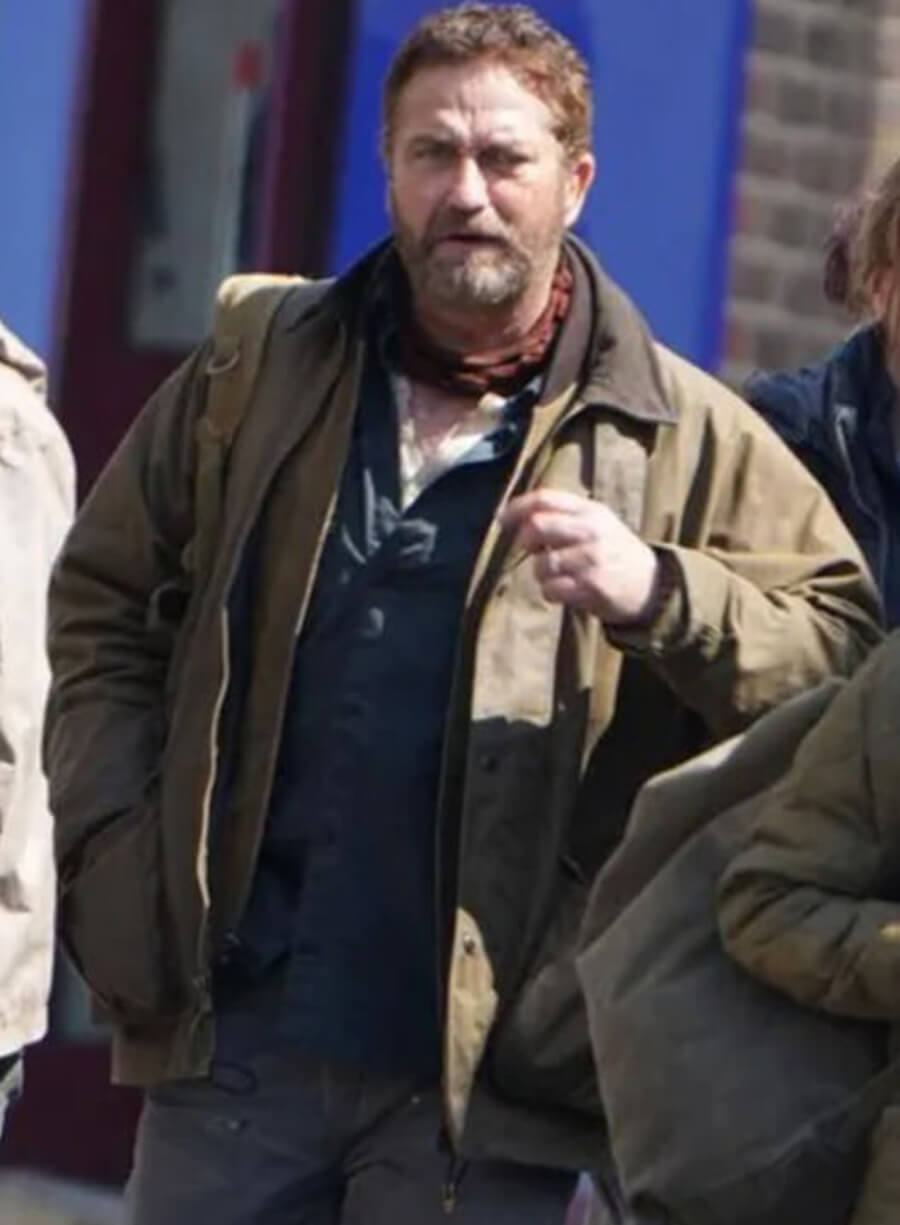 Greenland 2 Migration 2026 Gerard Butler Cotton Jacket