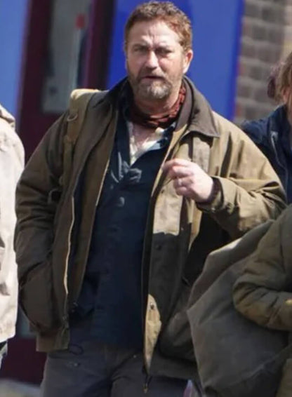 Greenland 2 Migration 2026 Gerard Butler Cotton Jacket