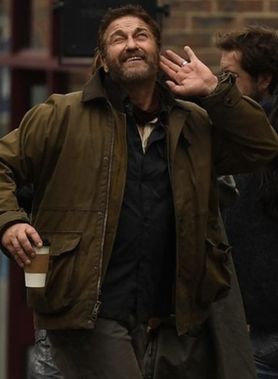 Greenland 2 Migration 2026 Gerard Butler Cotton Jacket