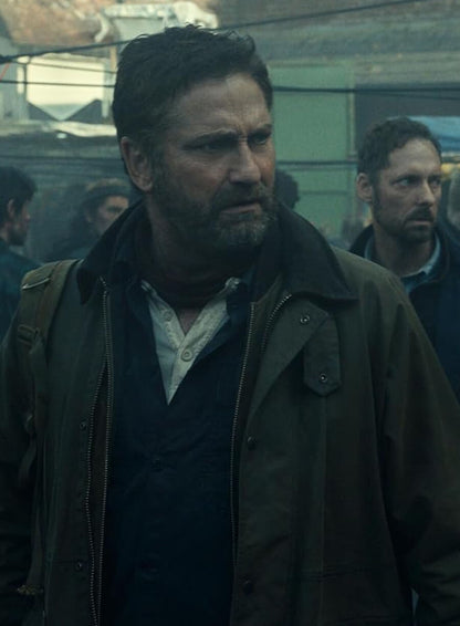 Greenland 2 Migration 2026 Gerard Butler Cotton Jacket