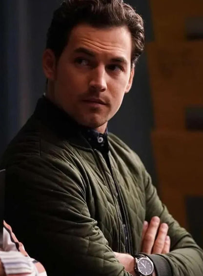 Grey’s Anatomy S14 Giacomo Gianniotti Green Jacket