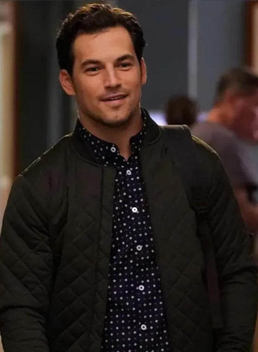 Grey’s Anatomy S14 Giacomo Gianniotti Green Jacket