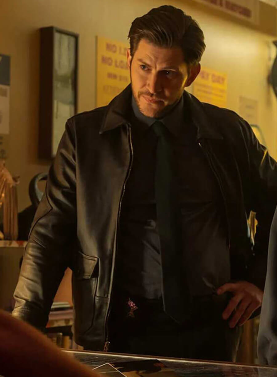 Greyston Holt Neagley 2026 Black Leather Jacket