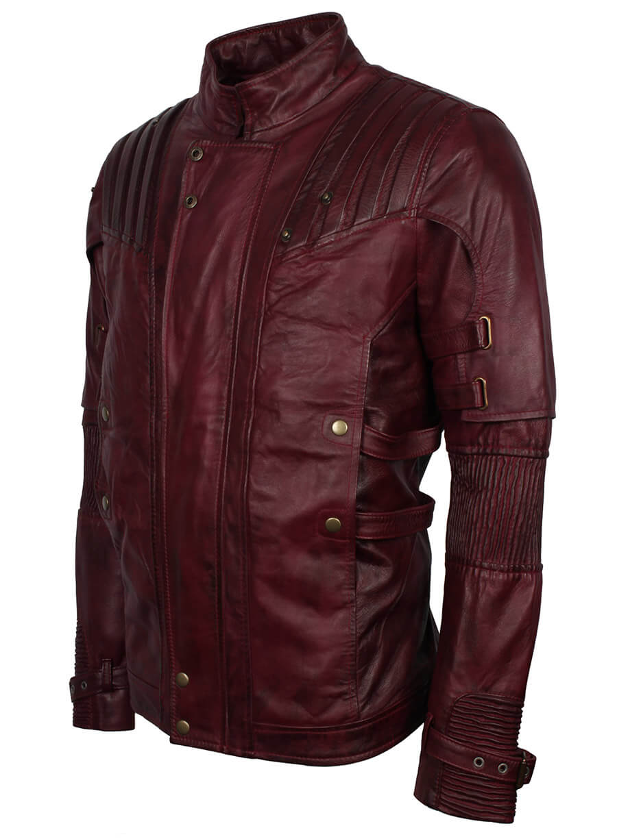 Guardian Of The Galaxy Star Lord Leather Jacket