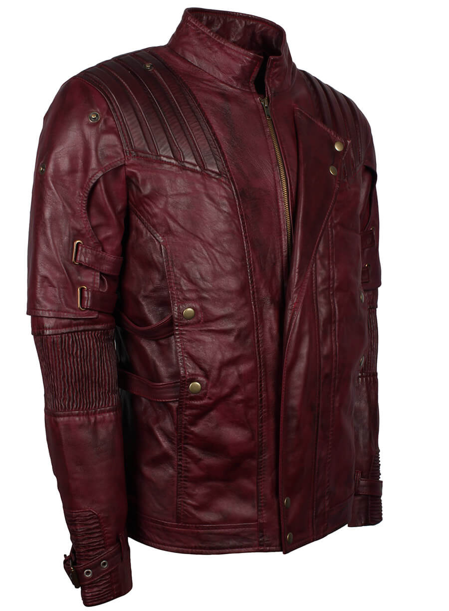Guardian Of The Galaxy Star Lord Leather Jacket