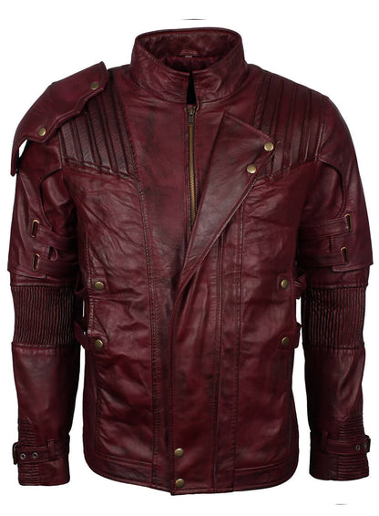 Guardian Of The Galaxy Star Lord Leather Jacket