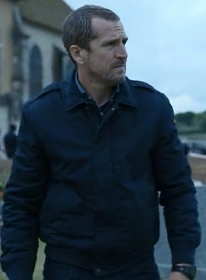 Guillaume Canet Ad Vitam 2025 Blue Jacket