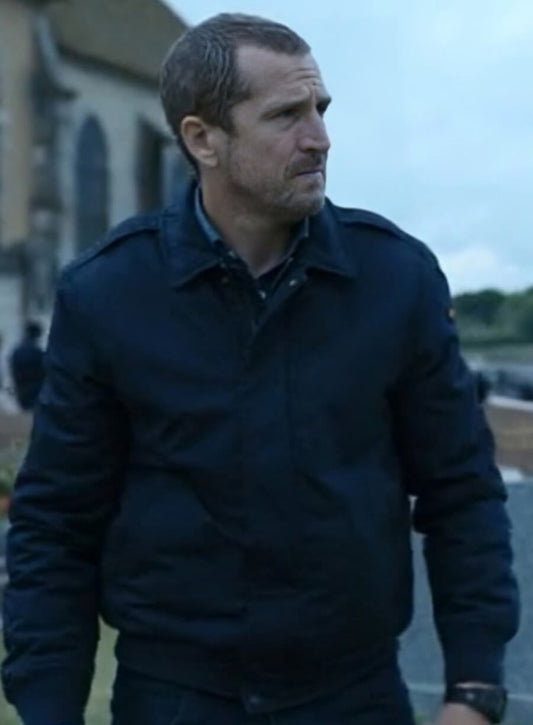 Guillaume Canet Ad Vitam 2025 Blue Jacket