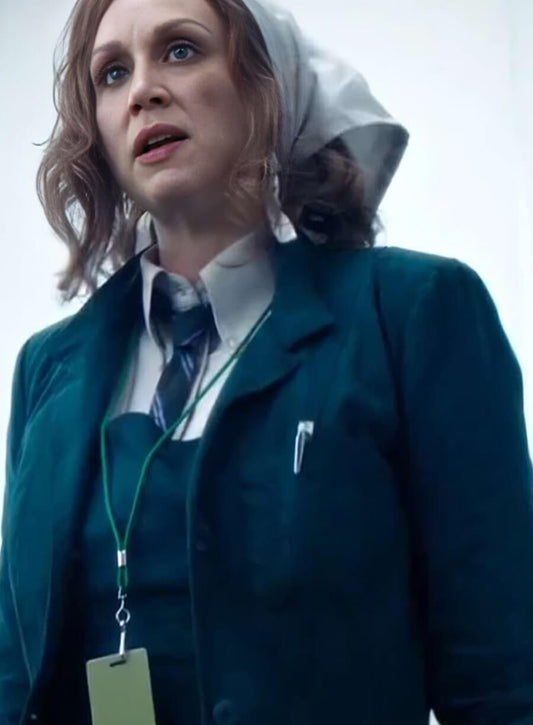 Gwendoline Christie Severance S02 Blue Coat