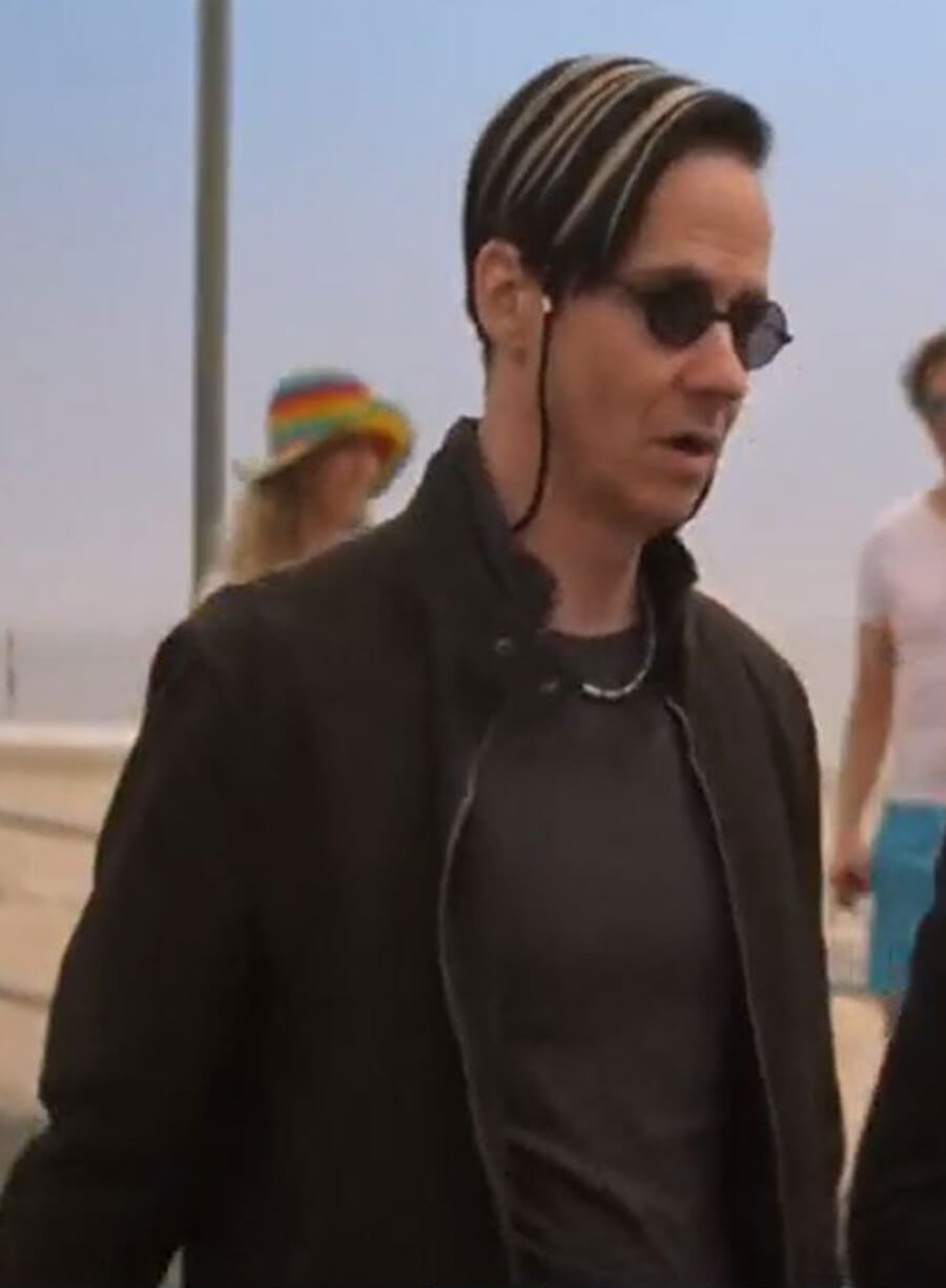 Hal Carter The Sandman Black Suede Jacket