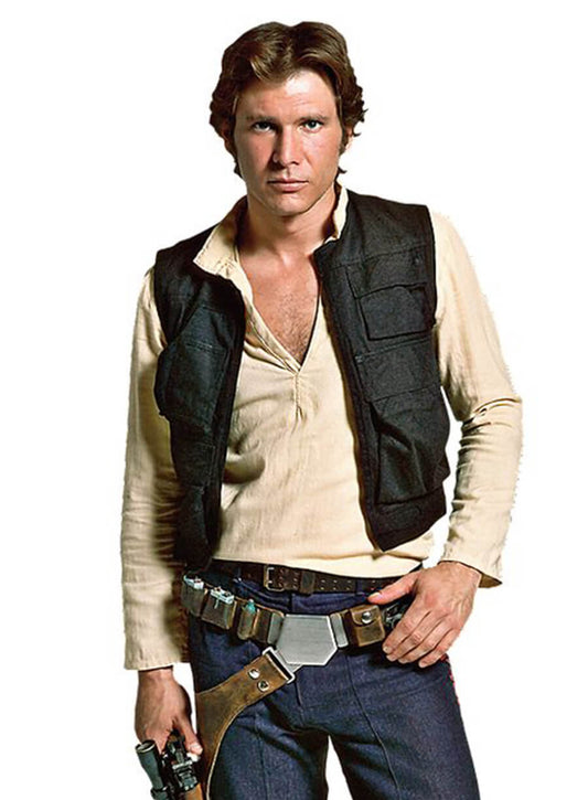 Han Solo Star Wars: The Force Awakens Black Vest