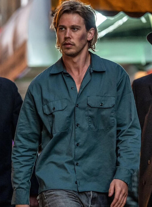 Hank Thompson Caught Stealing Blue Shirt