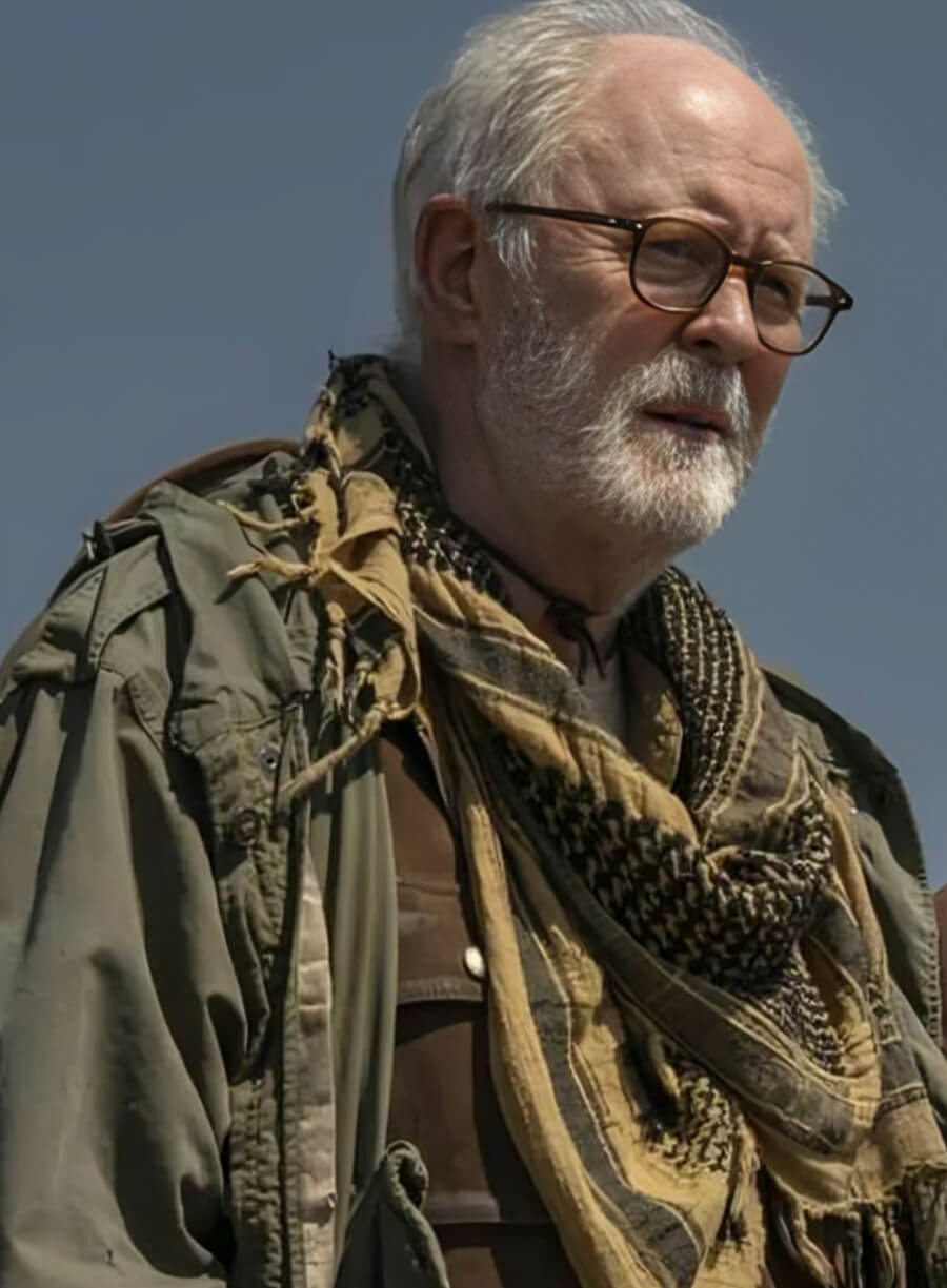 Harold Harper The Old Man Green Cotton Jacket