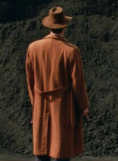 Harrison Lee The Brutalist 2024 Brown Wool Coat