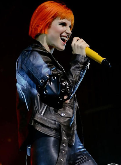 Hayley Williams Black Leather Jacket
