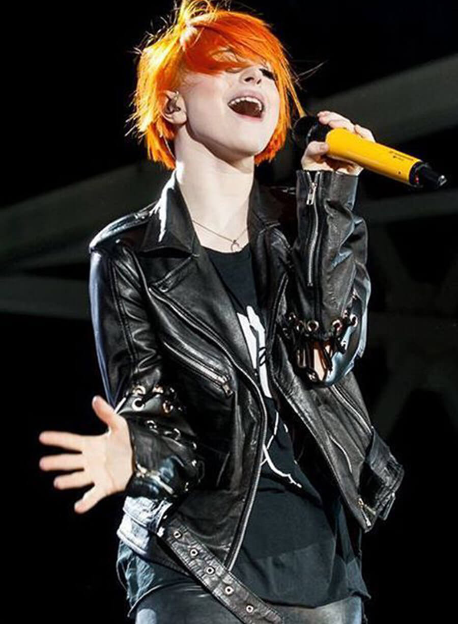 Hayley Williams Black Leather Jacket