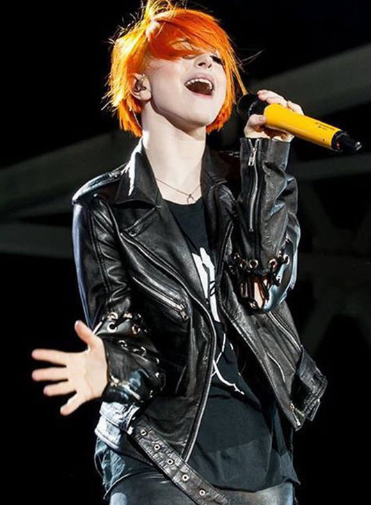 Hayley Williams Black Leather Jacket