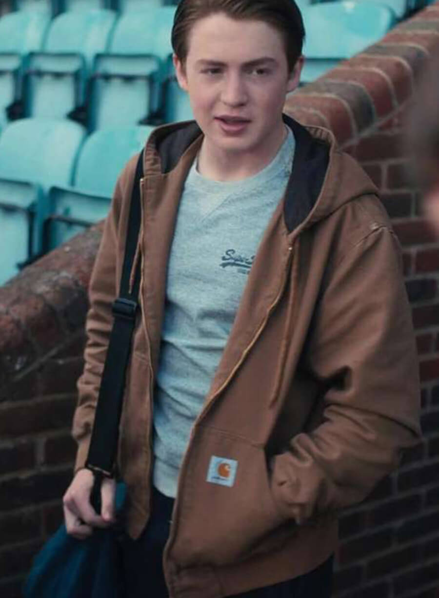 Heartstopper Kit Connor Brown Hooded Jacket