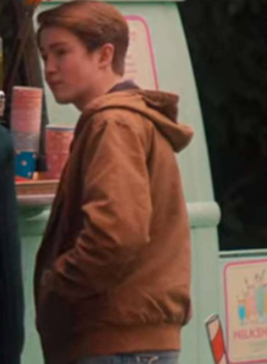 Heartstopper Kit Connor Brown Hooded Jacket