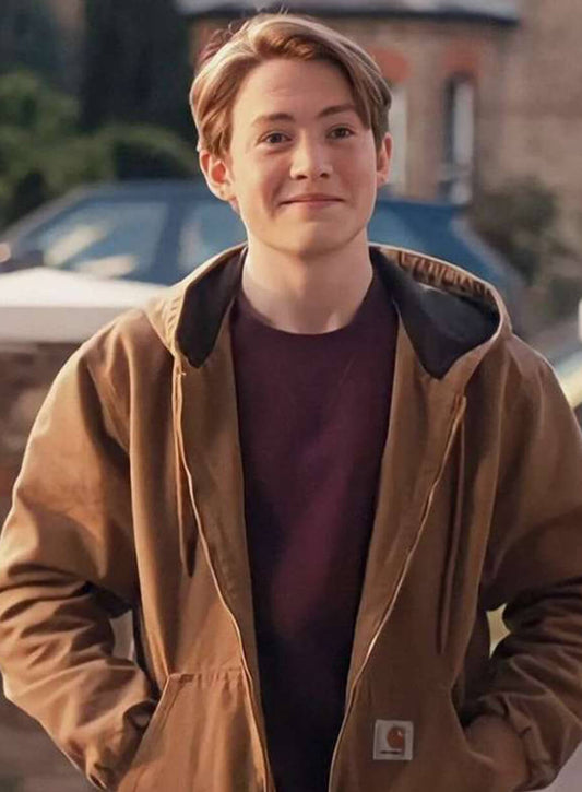 Heartstopper Kit Connor Brown Hooded Jacket