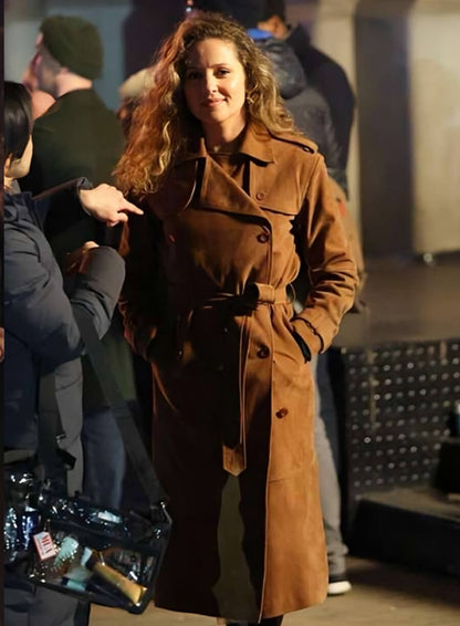 Heather Glenn Daredevil Born Again Brown Coat