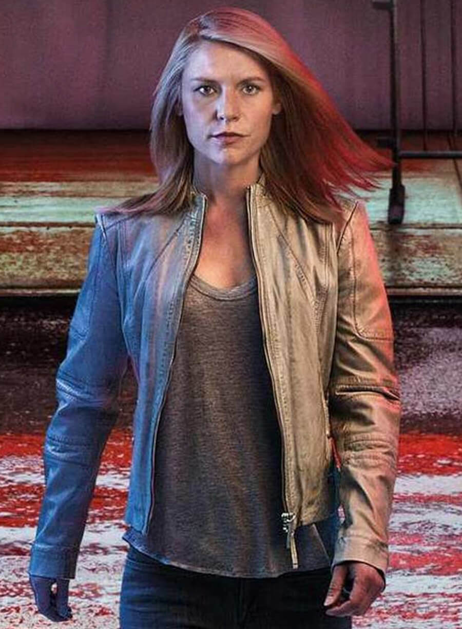 Homeland S08 Carrie Mathison Leather Jacket