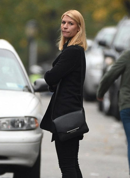  Homeland Tv Series Claire Danes Black Coat