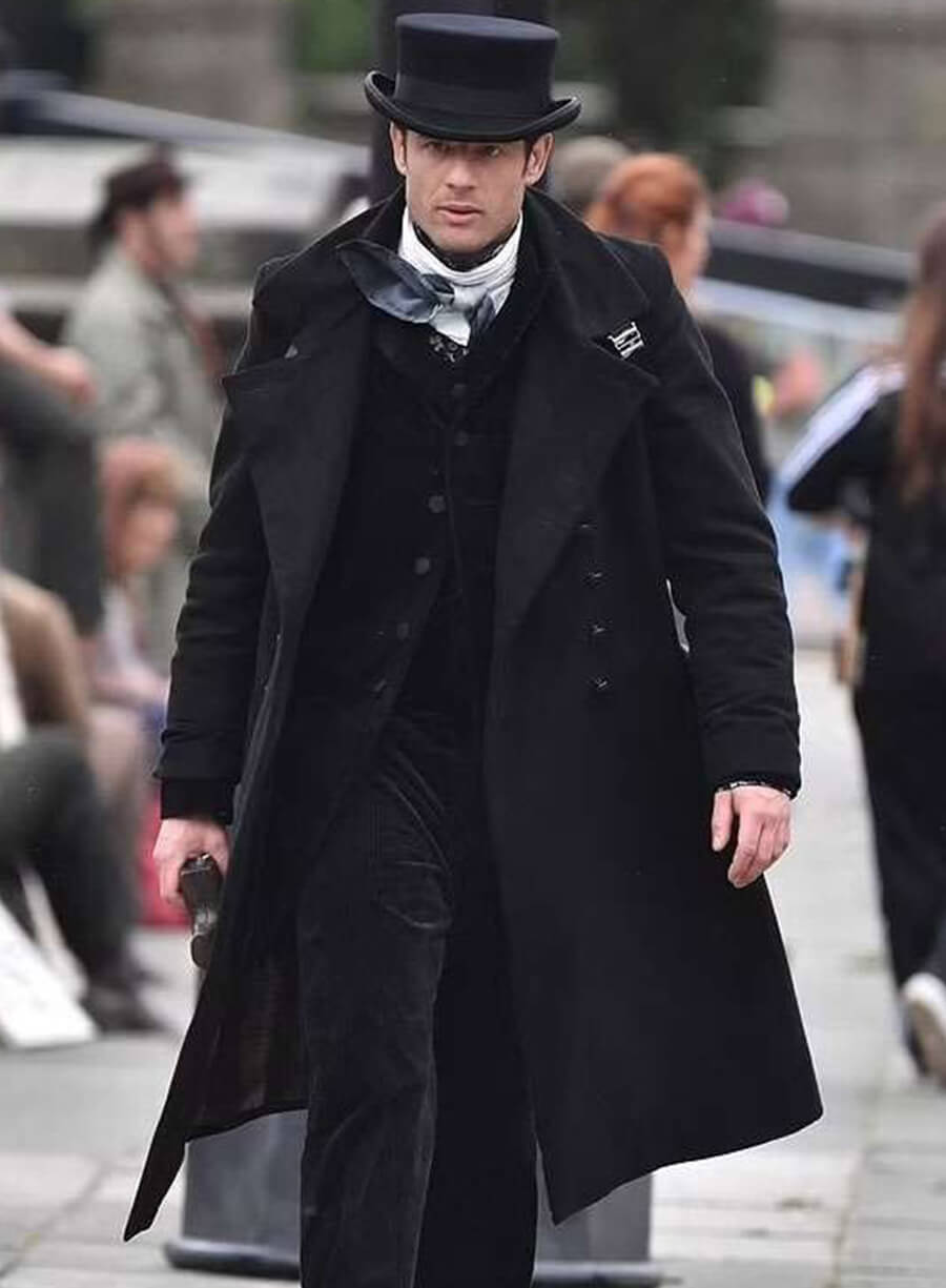 House of Guinness James Norton Black Coat