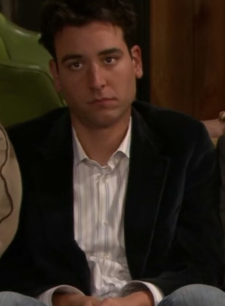 How I met Your Mother Ted Mosby Black Velvet Blazer