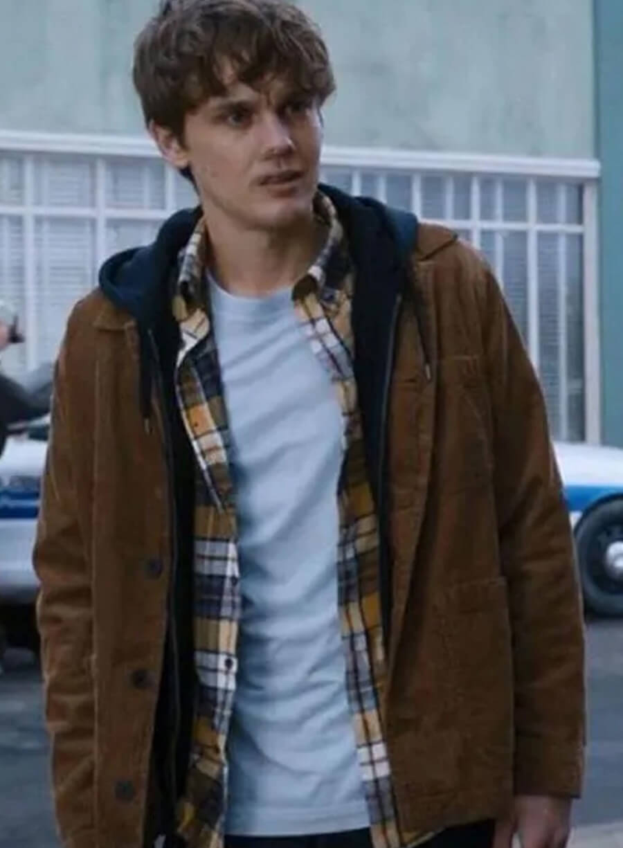 Hunter Doohan Wednesday Brown Jacket