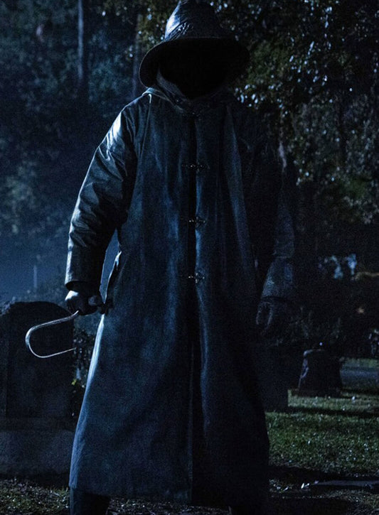 I Know What You Did Last Summer Black Leather Coat