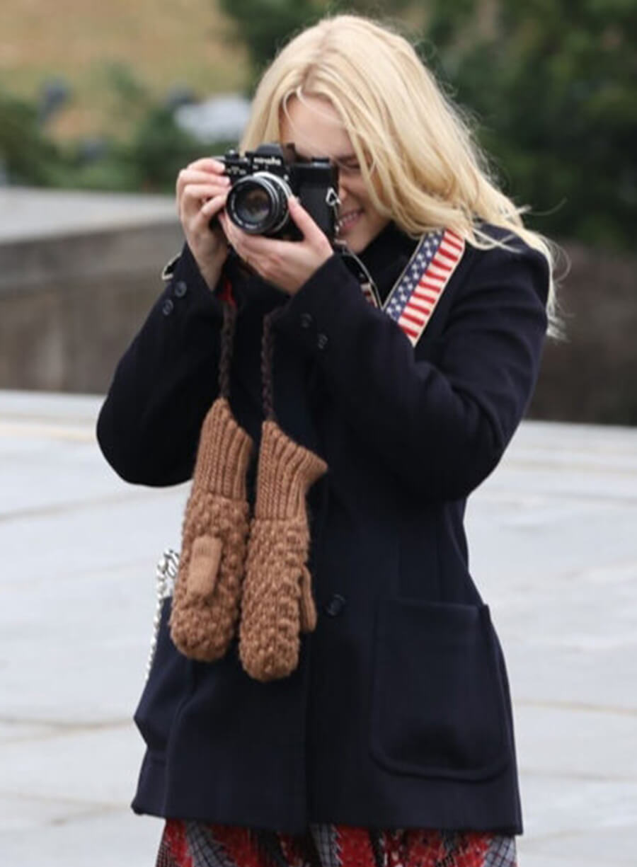 I Play Rocky 2026 AnnaSophia Robb Black Coat