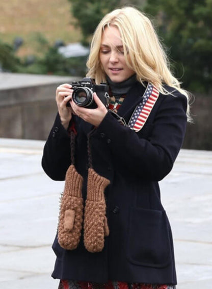 I Play Rocky 2026 AnnaSophia Robb Black Coat