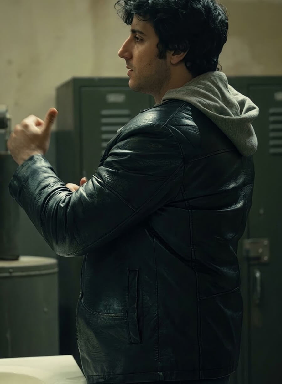 I Play Rocky 2026 Anthony Ippolito Black Leather Blazer