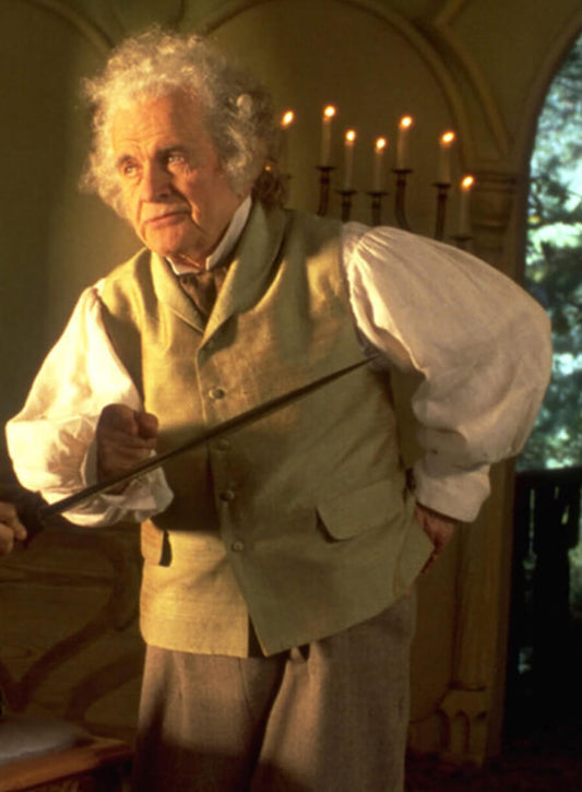 Ian Holm The Lord of the Rings 2001 Bilbo Vest