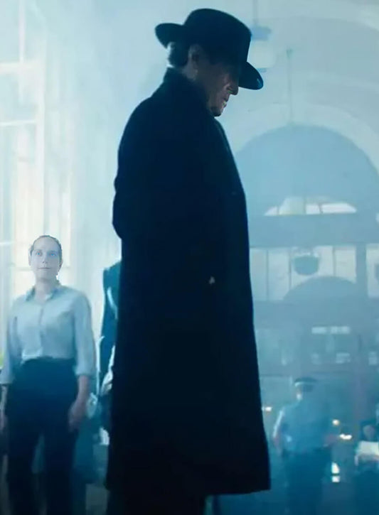 Ian McShane Ballerina 2025 Black Coat