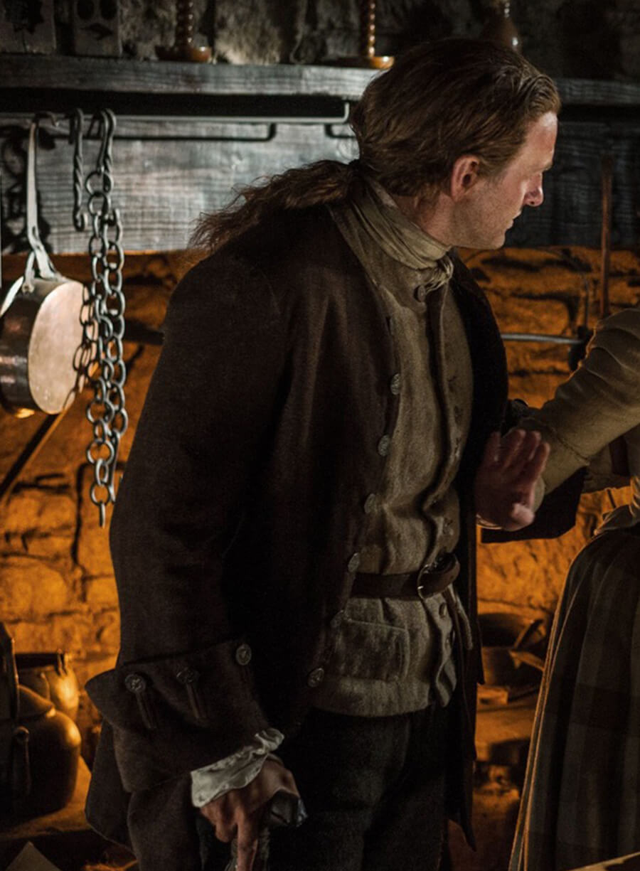 Ian Murray Outlander Brown Coat