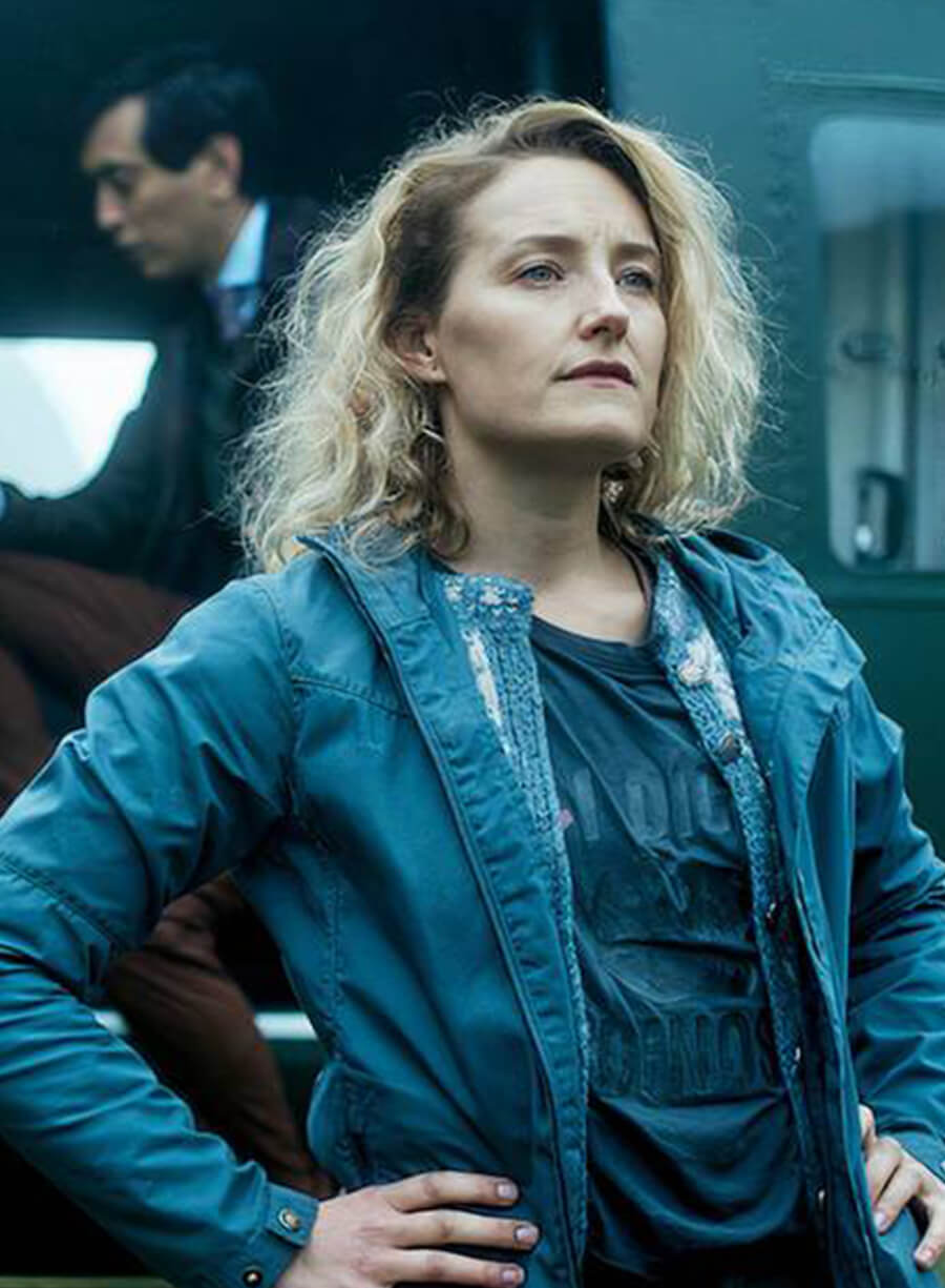 Ine Marie Wilmann Troll 2 2025 Blue Cotton Jacket