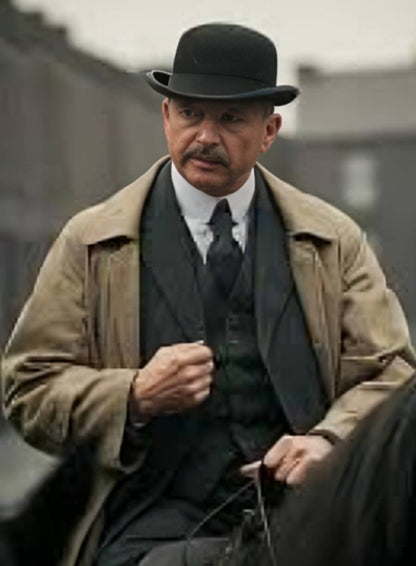 Inspector Chester Campbell Peaky Blinders Trench Coat