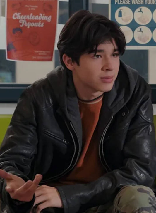 Isaac Garcia My Life with the Walter Boys Leather Jacket