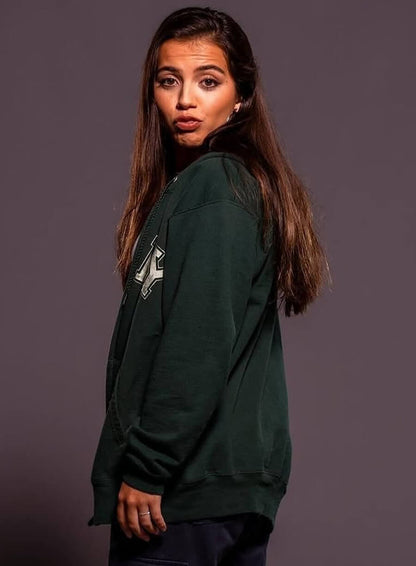 Isabela Merced Green Hoodie